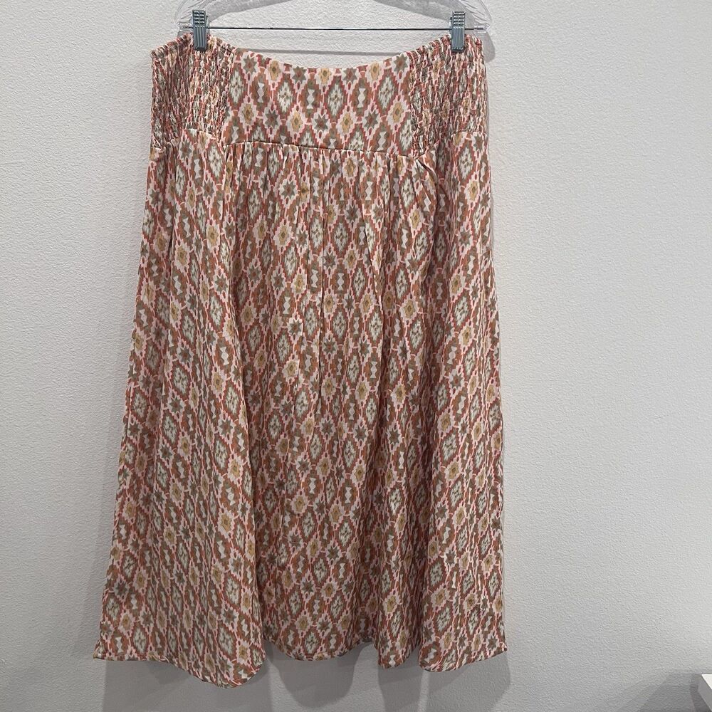 Rock & Roll Denim AZTEC PRINT MAXI SKIRT XXL Rodeo Western Cowgirl Festival Chic - Picture 6 of 8